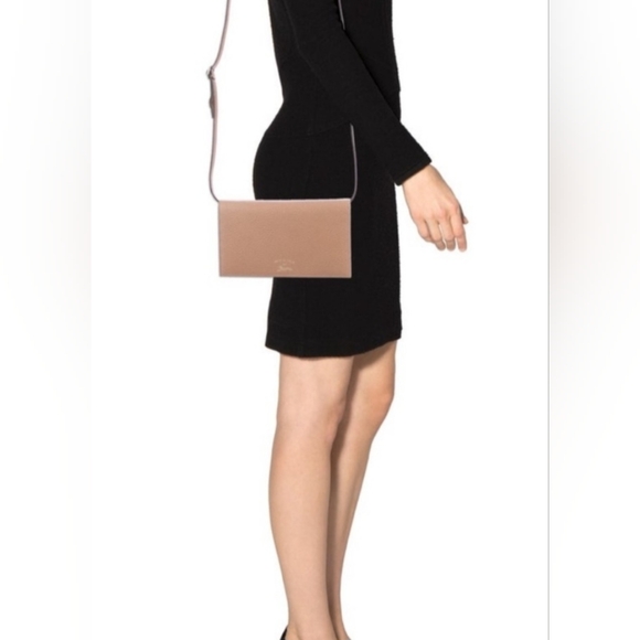 GUCCI Swing Beige Leather Cross Body Bag - Picture 12 of 12